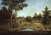 Charles Wilson Peale Landscape Looking Towards Sellers Hall from Mill Bank oil on canvas